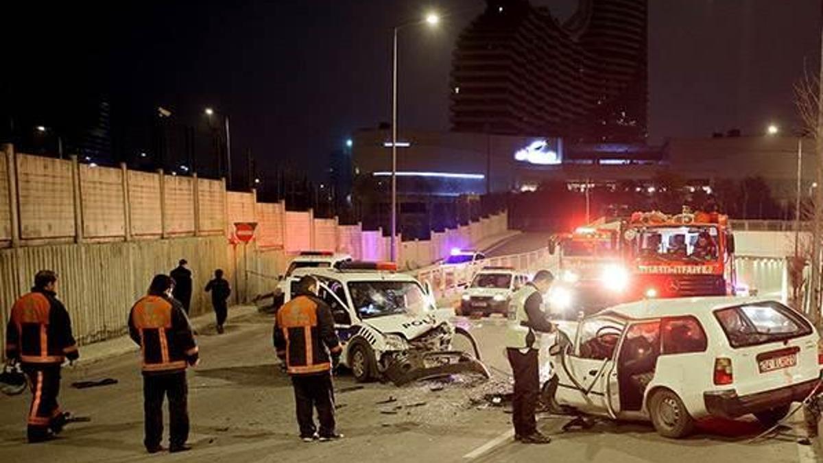 Polisten kaçan sürücü kaza yaptı: 1 ölü, 2 yaralı