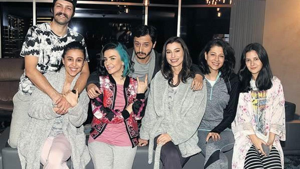Oscar’a  pijama partisi