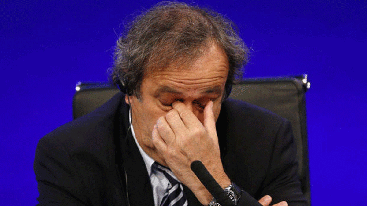 Michel Platini CAS'a gidiyor