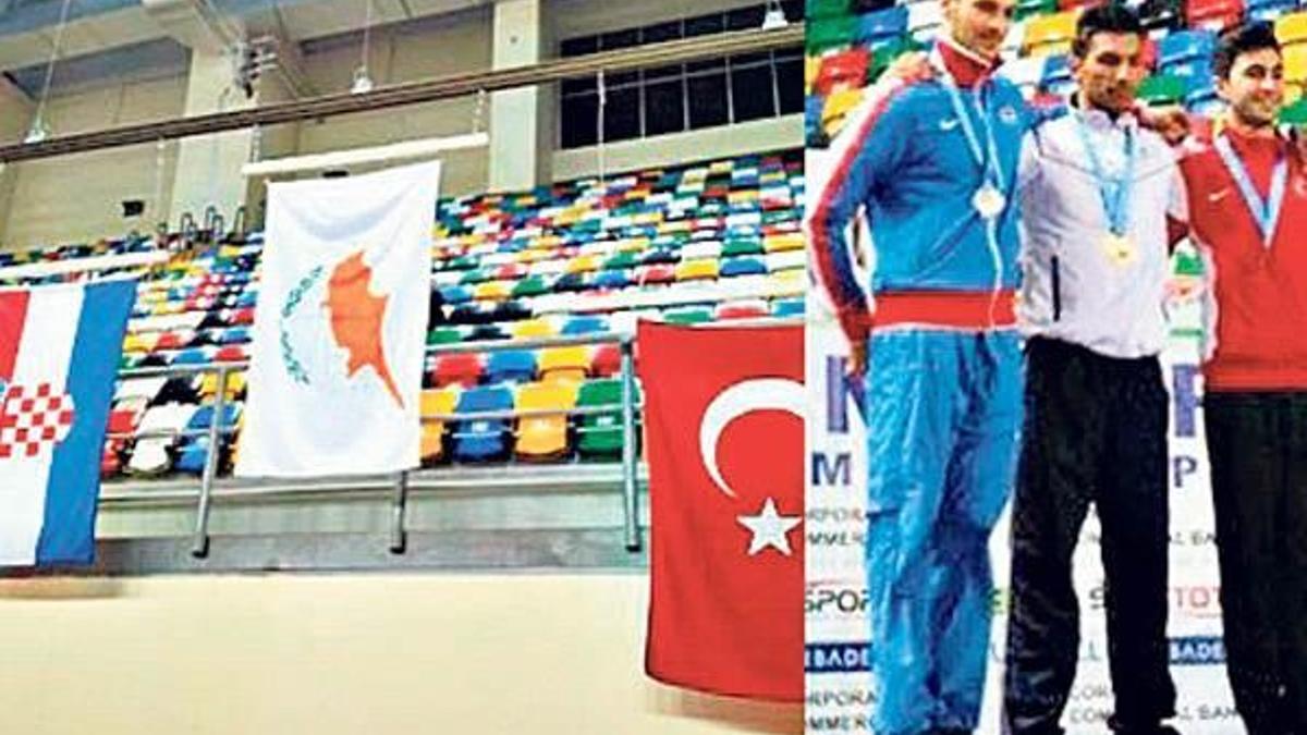 İstanbul’da Rum bayrağı!