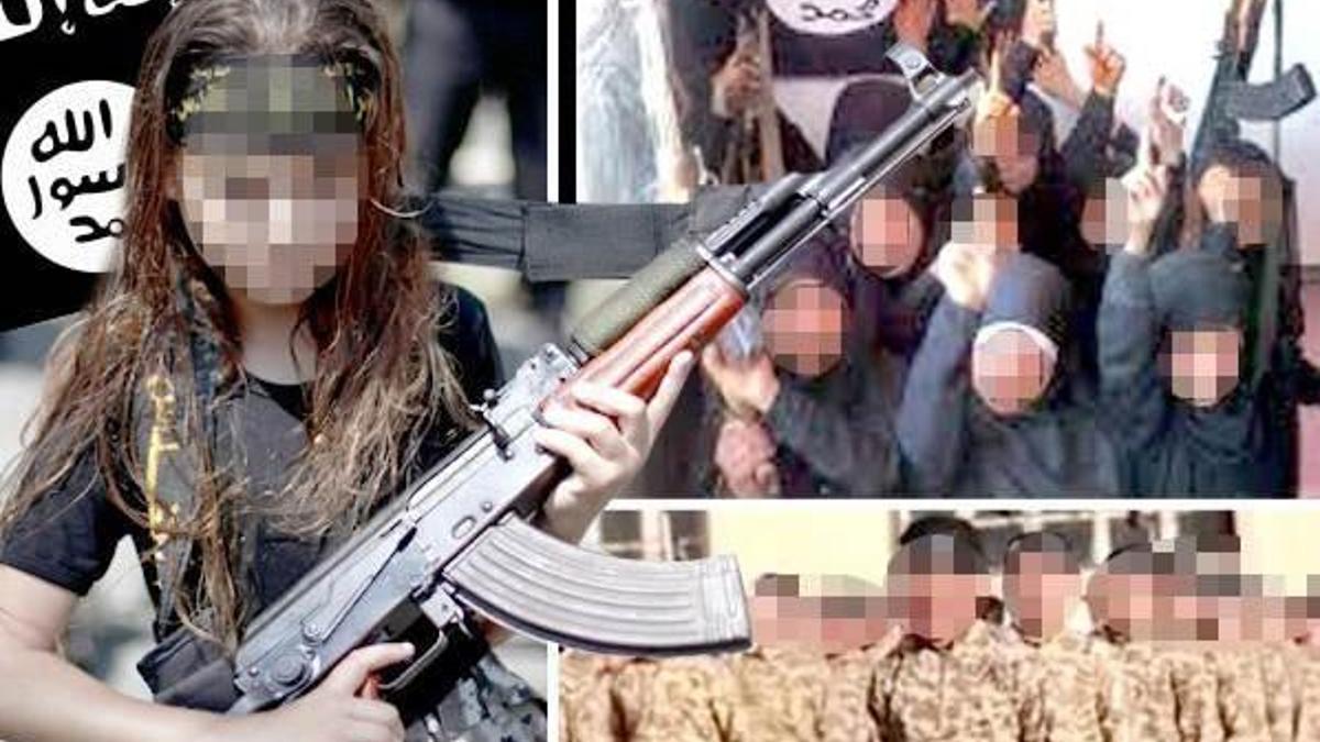 IŞİD için bile bir ilk: 12 yaşındaki kız infazcı oldu