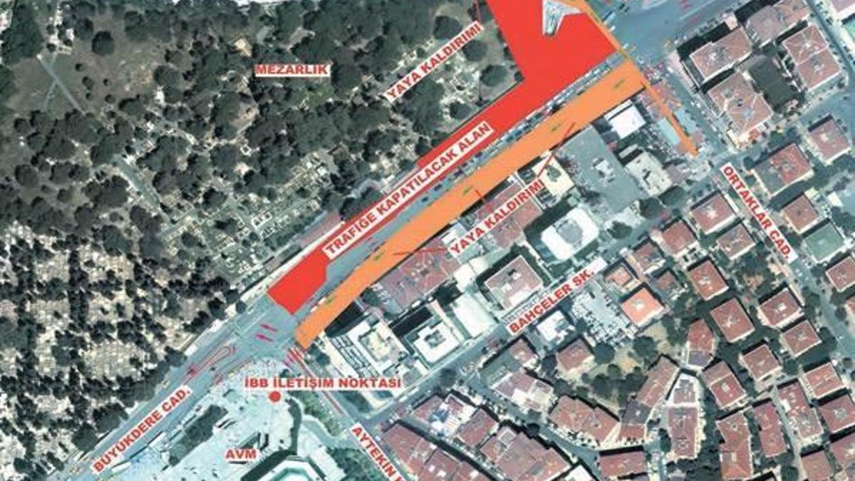 Şişli-Mecidiyeköy arası yarından itibaren 410 gün kapanıyor