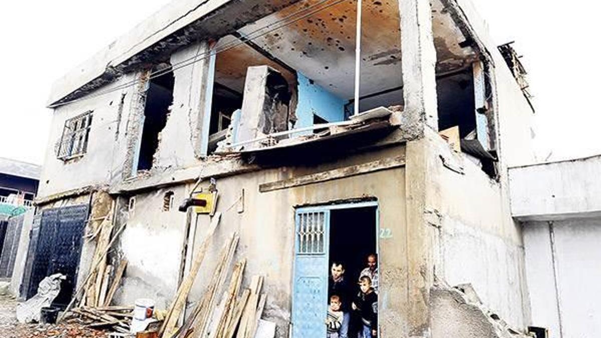 Deprem yaşanmış gibi...