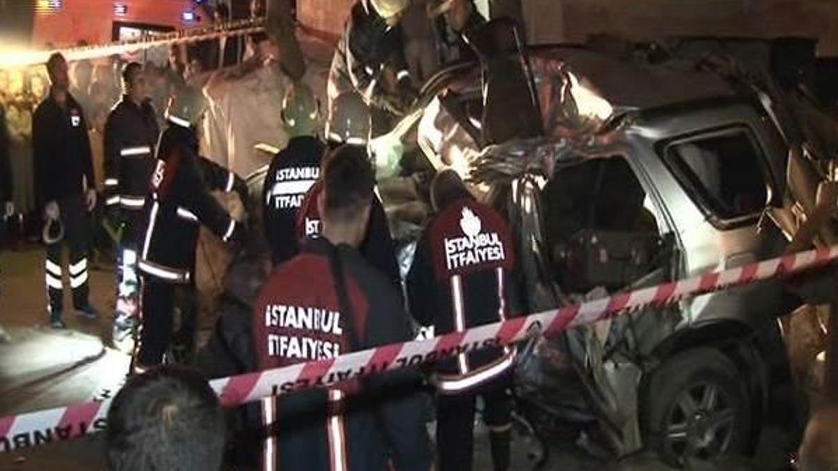Ümraniye'de TIR dehşeti: 1 ölü, 1 yaralı!