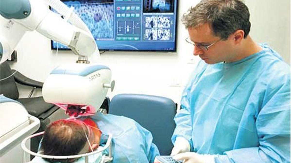 30 bin $’lık saç ekimini robotla 11 bin $’a yapacak