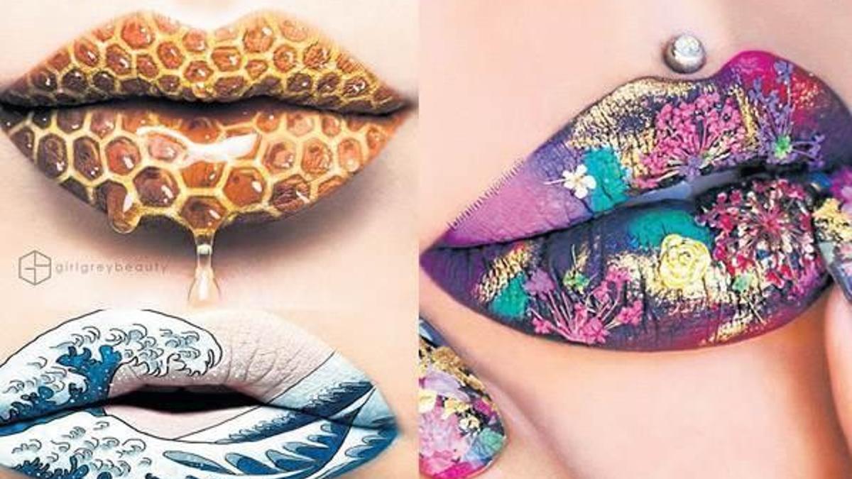 Instagram’da yeni trend: Dudak sanatı