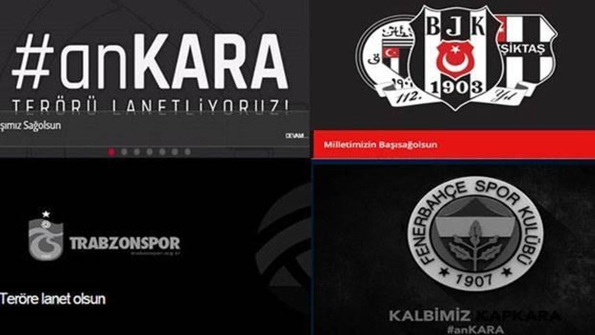 Ankara saldırısına kulüpler sessiz kalmadı!
