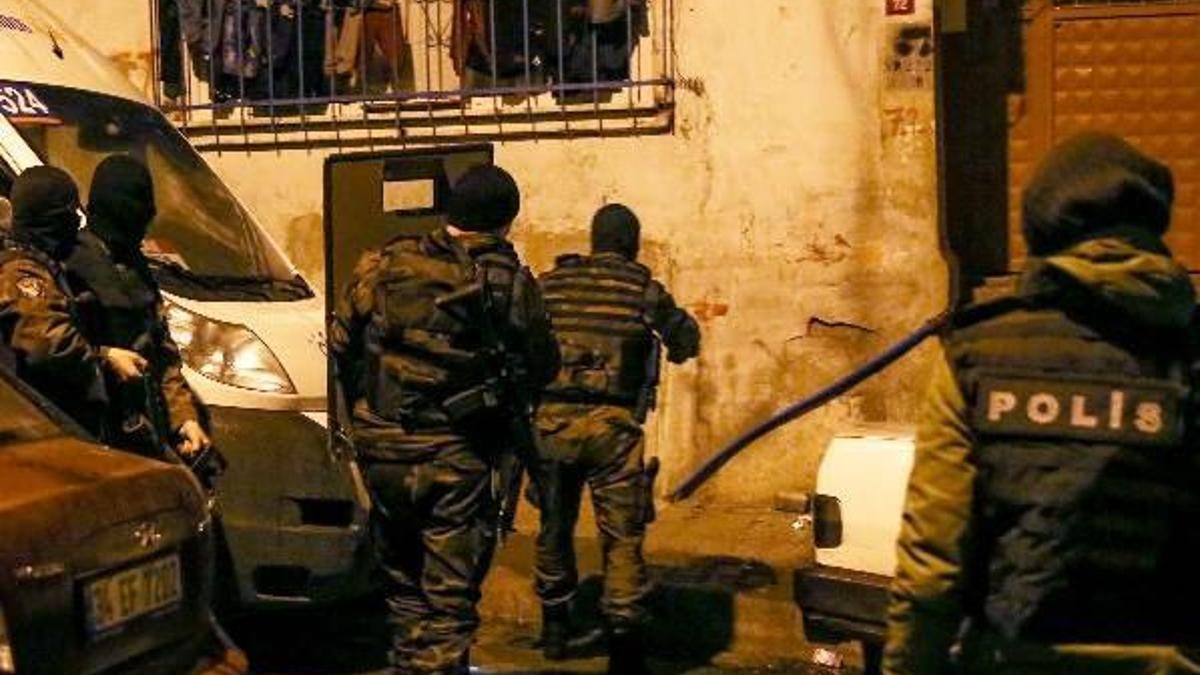 İstanbul'da terör operasyonu!