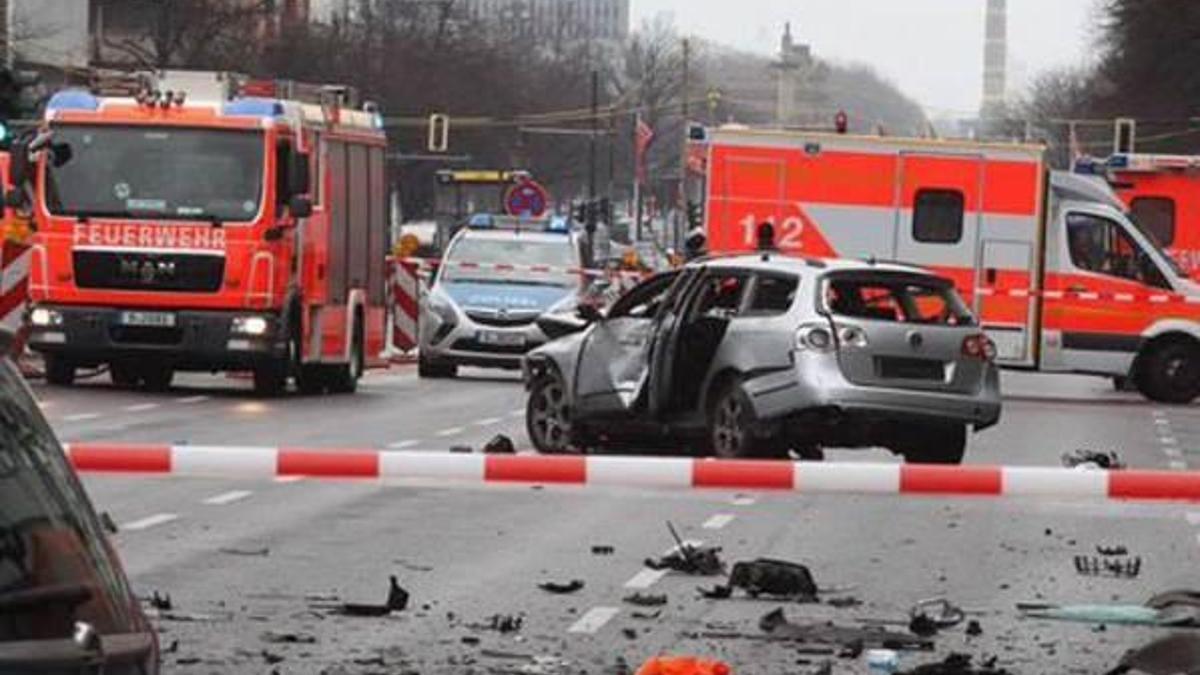 Almanya'nın başkenti Berlin'de patlama