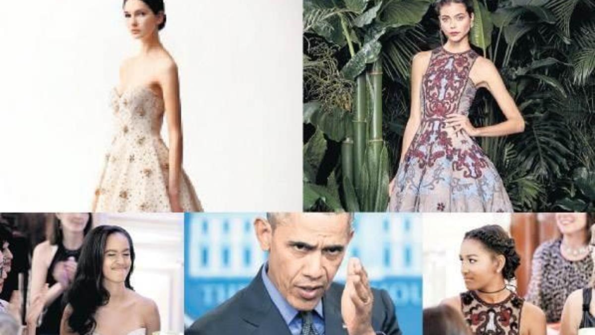 Obama’nın kızları 20 bin dolarlık elbise giymiş
