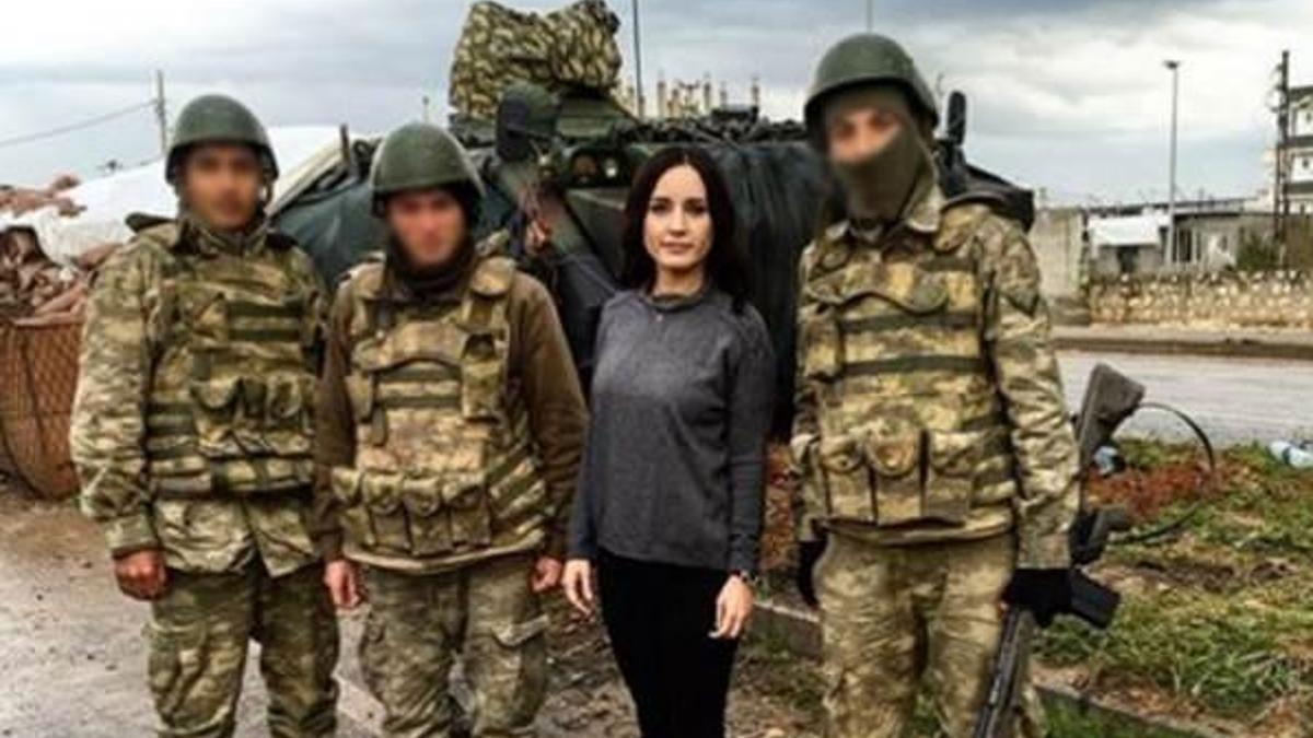 Nazlı Çelik Nusaybin'e gitti
