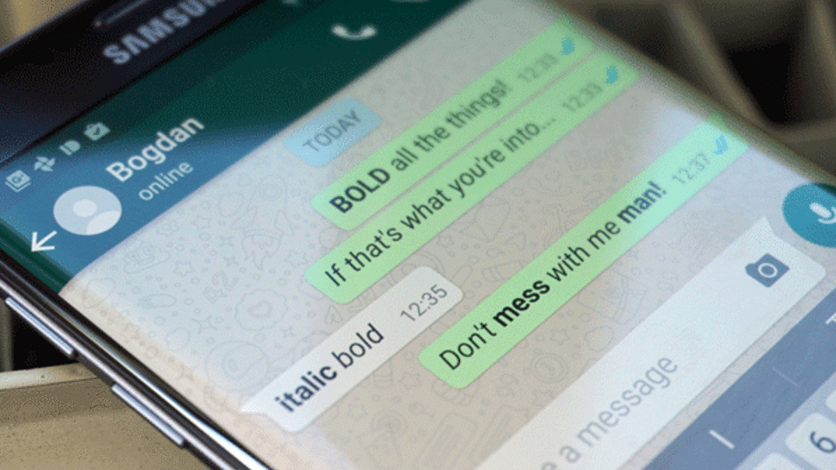 WhatsApp’ın yazı stili değişiyor!