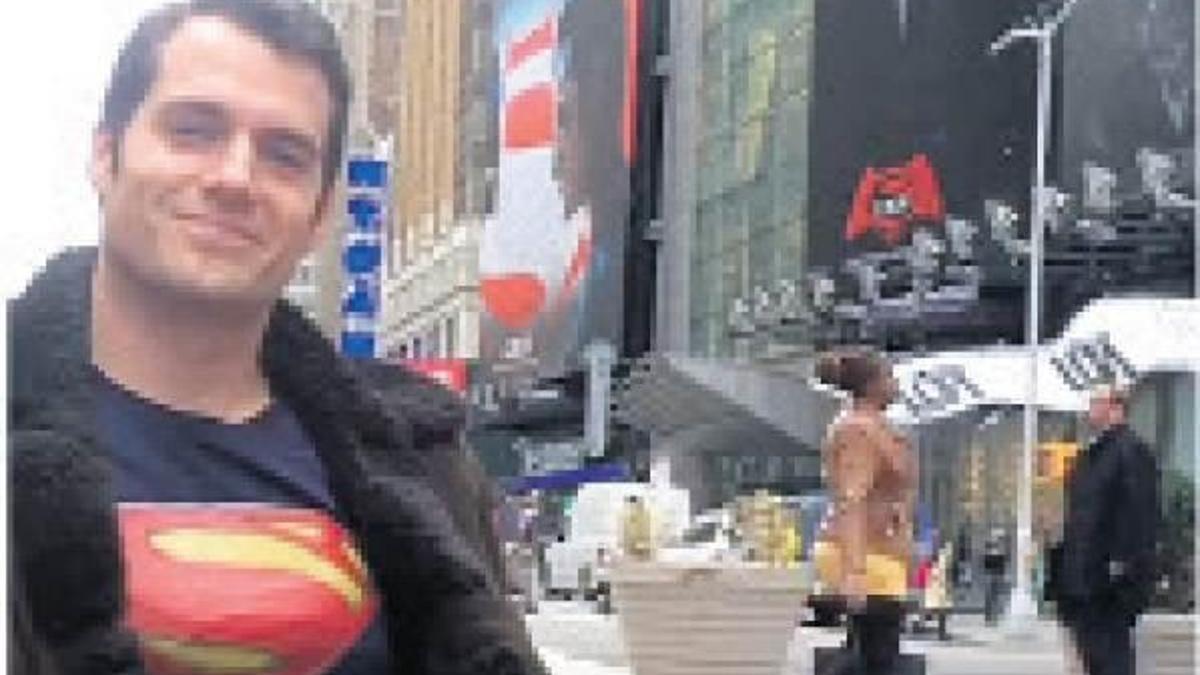Superman Times Meydanı’nda