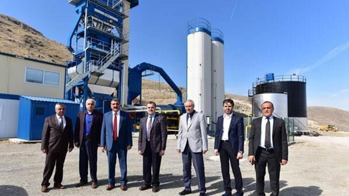Battalgazi belediyesi kendi asfaltını üretecek