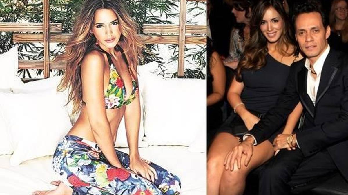 Seksi model eşine poz verdi