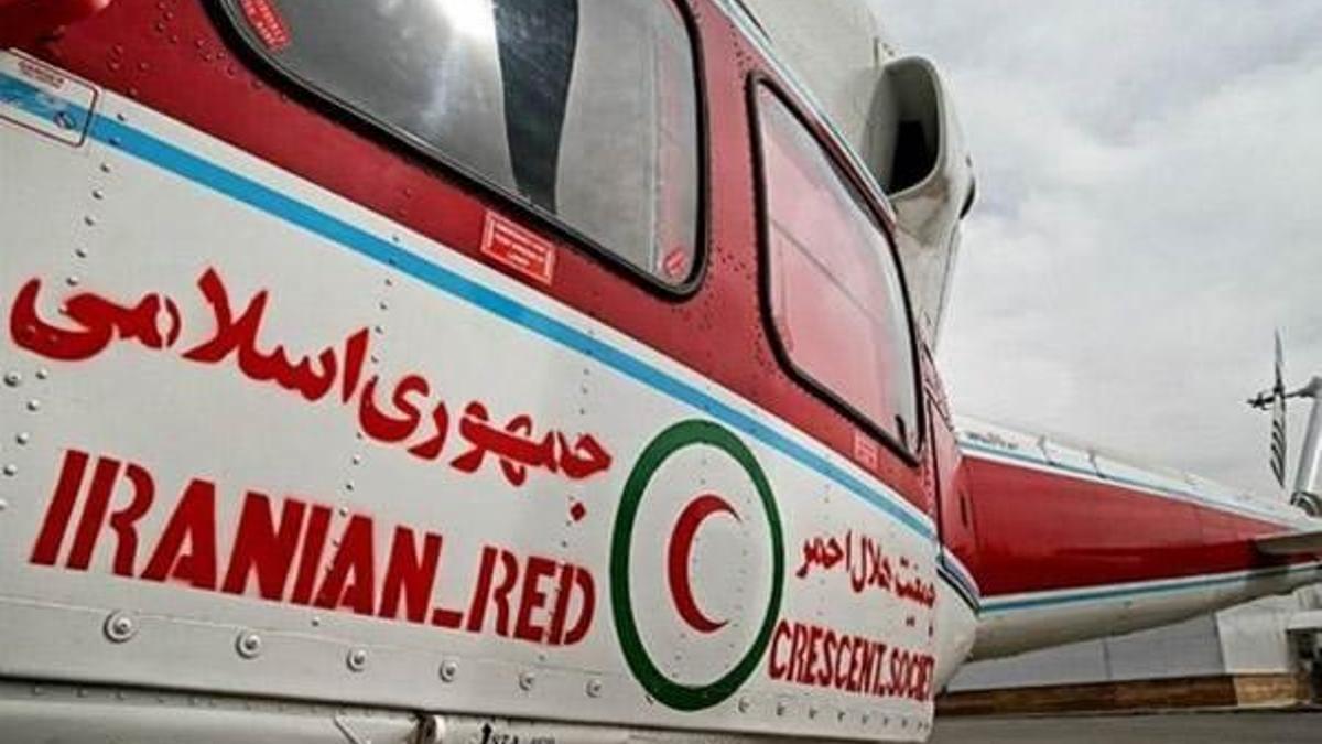 İran'da ambulans helikopter düştü: 10 ölü