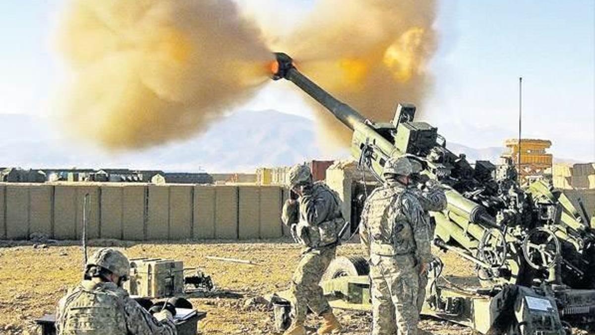 Amerikan topçusu IŞİD’e karşı