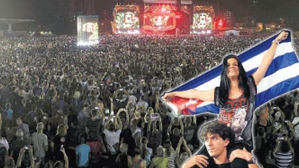 Küba’da tarihi konser