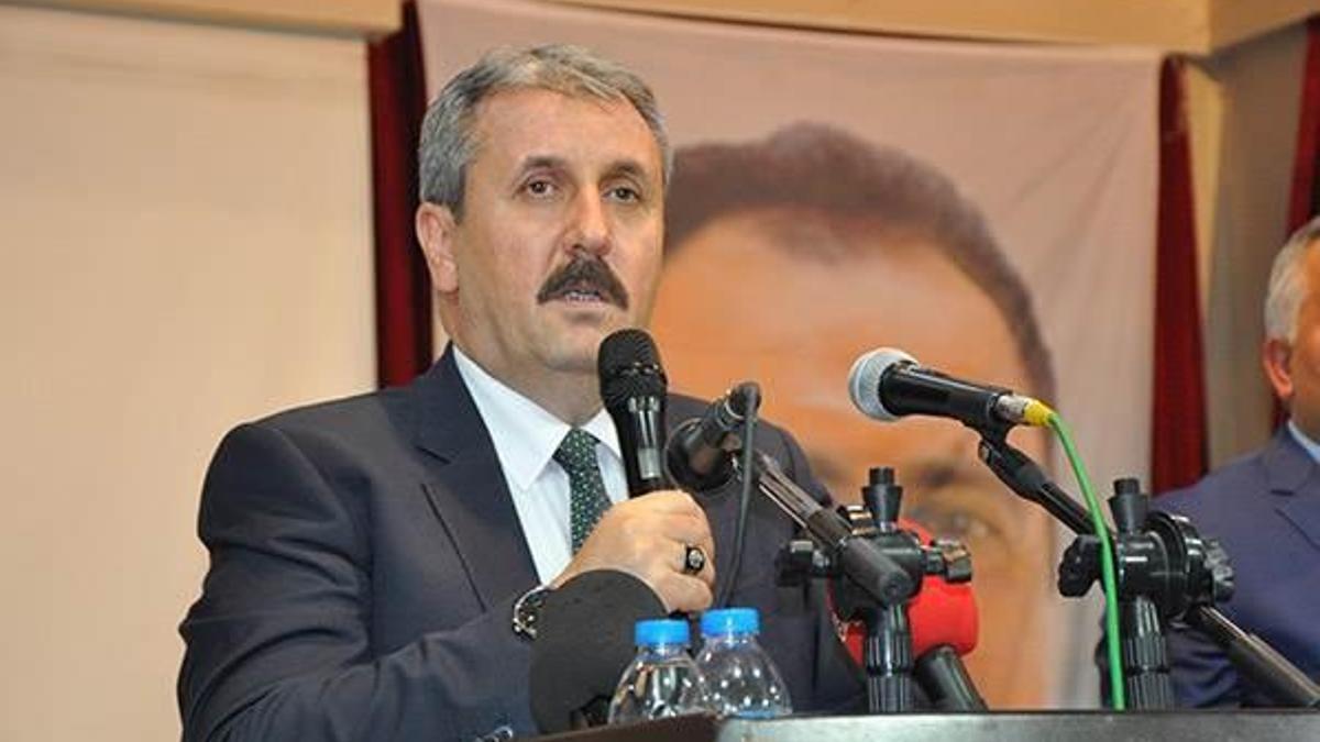 BBP Başkanı Destici: Bu vatanı böldürmeyiz