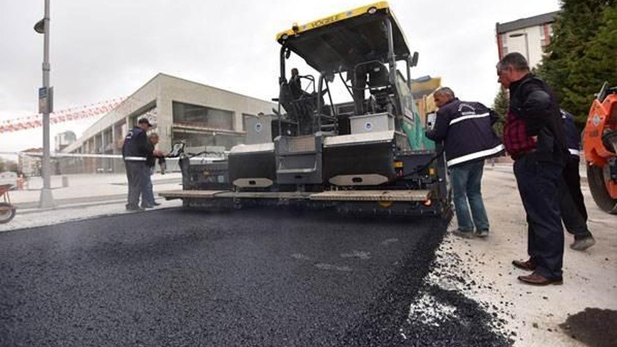 Battalgazi'de asfalt çalışmaları başladı