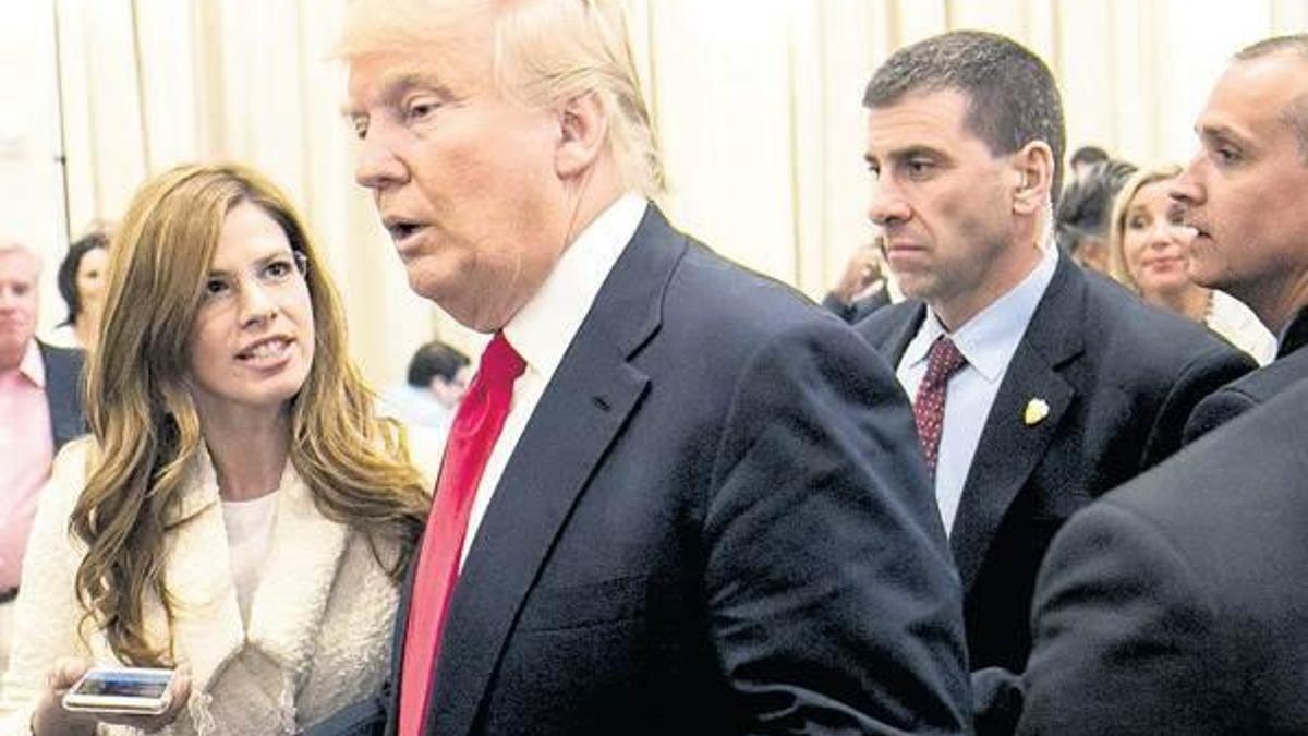 Yardımcısı da Trump gibi çıktı