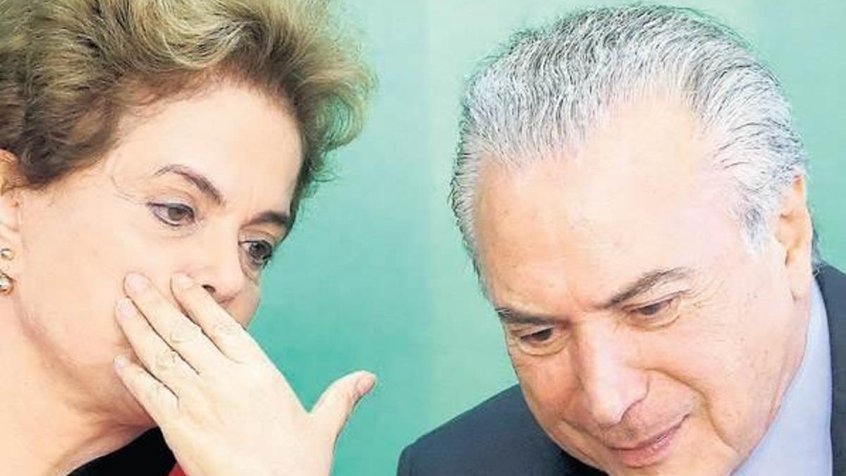 Koalisyon ortağı parti Rousseff’i ‘terk etti’