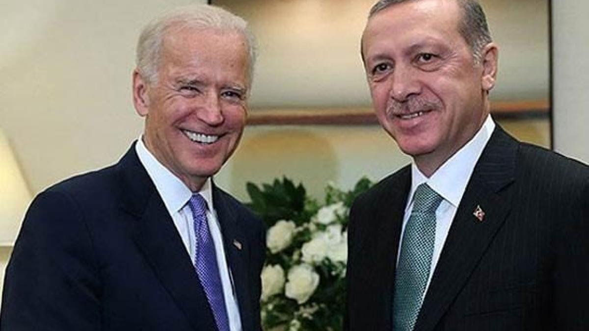 Erdoğan, Biden ile görüşüyor