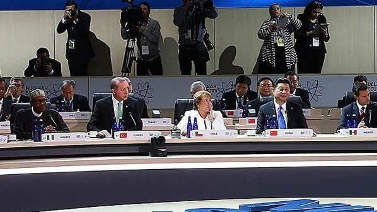 Erdoğan, Nükleer Güvenlik Zirvesi'nin açılış oturumuna katıldı