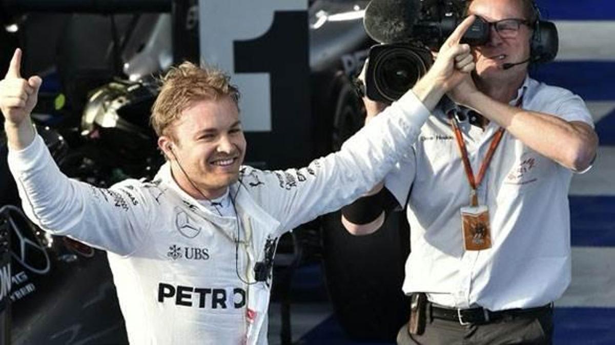 Rosberg'den peş peşe 5. zafer