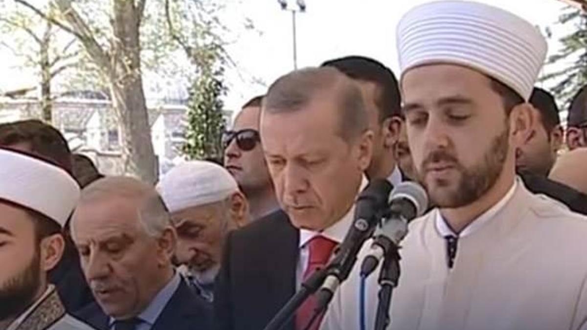 Erdoğan, Doğan'ın cenazesine katıldı