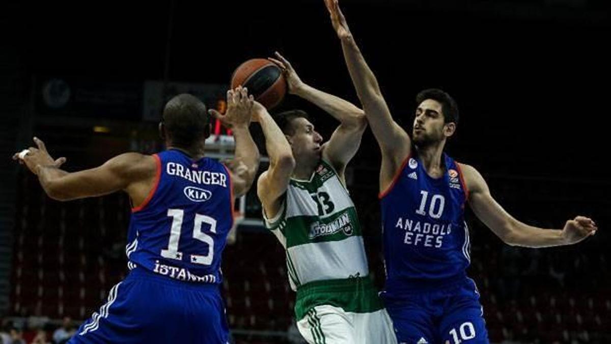 Anadolu Efes galibiyetle veda etti