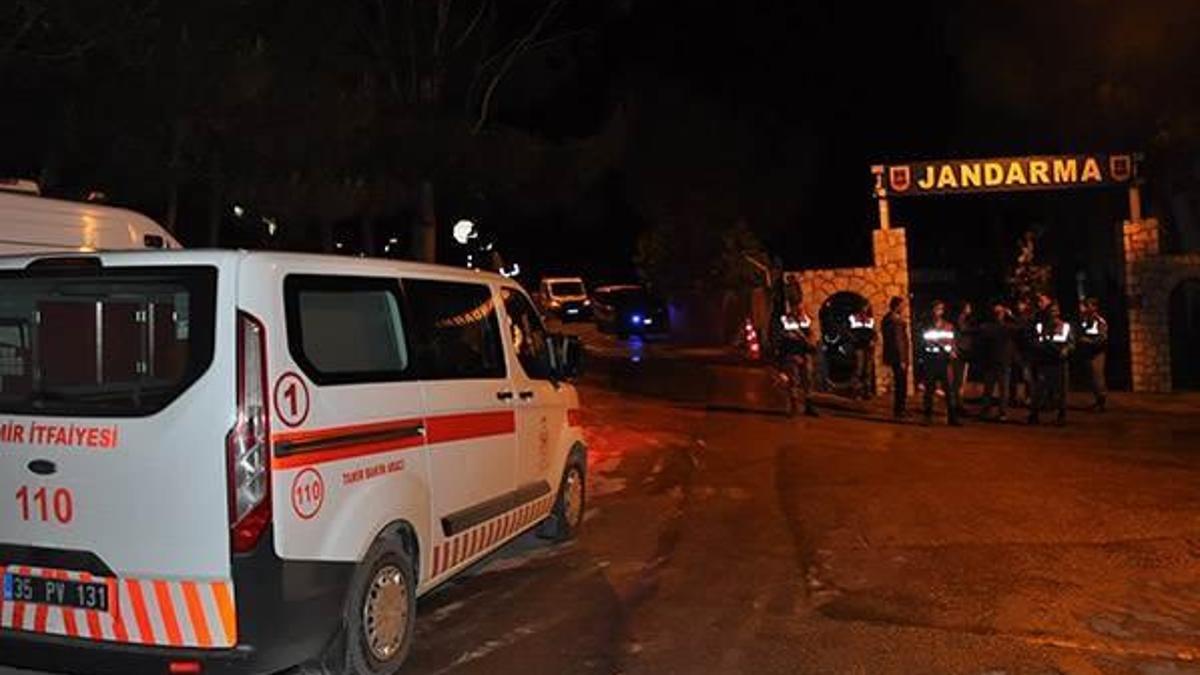 Urla Cezaevinde Yangın