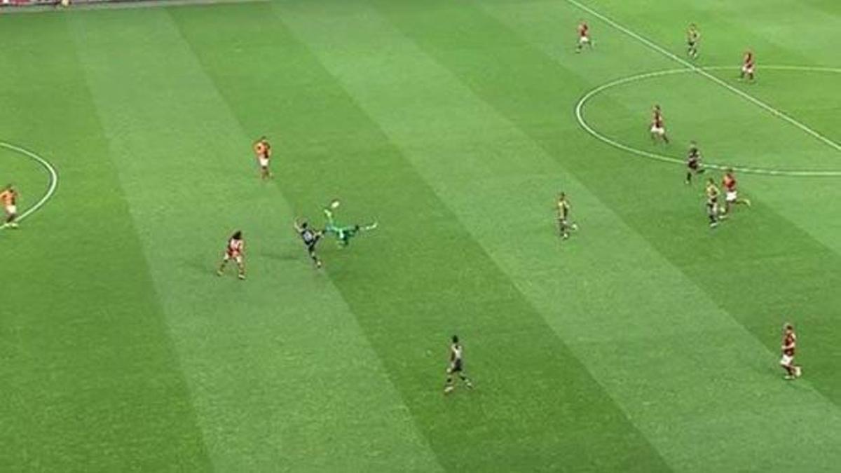 Muslera'dan akrep kurtarışı