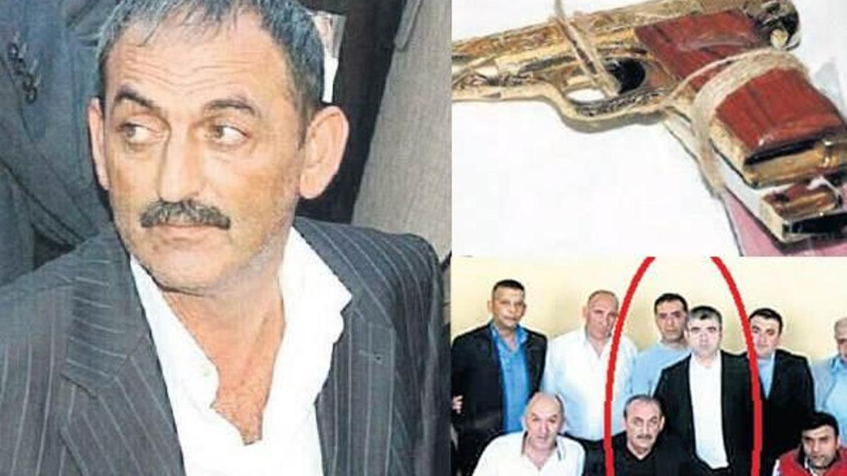 Cinayetin 6’ncı şüphelisi altın tabancalı kabadayı