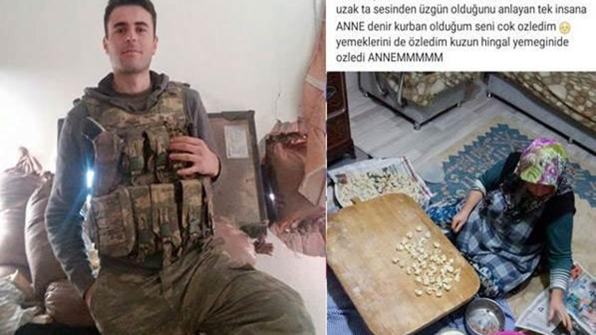 Şehidin son görüntüleri ortaya çıktı