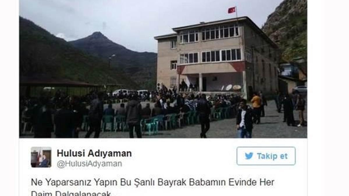 Jirki aşiretinden PKK'ya Türk bayraklı gönderme!