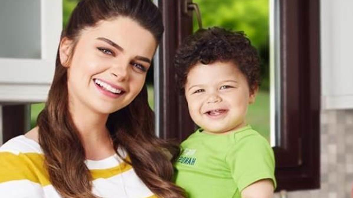 Pelin Karahan ilk kez oğlu ile kamera kaşısında!
