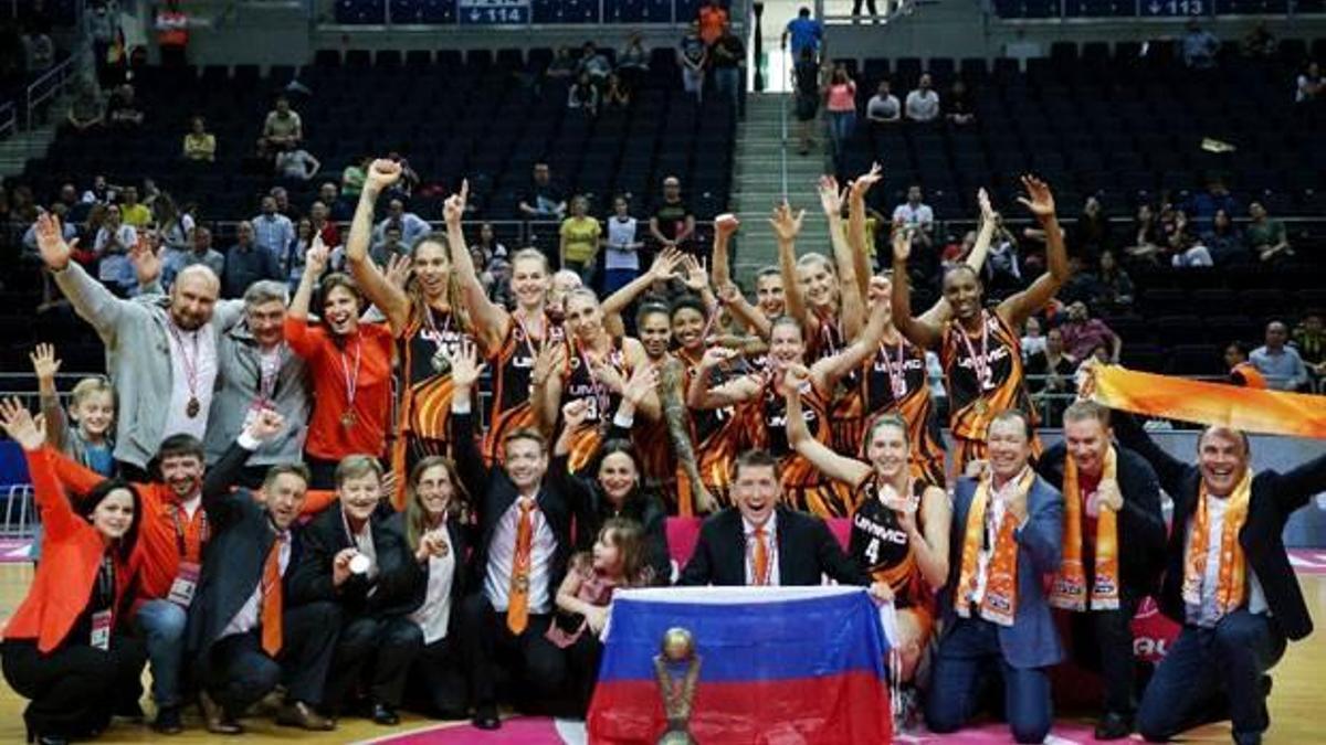 FIBA Kadınlar Avrupa Ligi’nde şampiyon UMMC Ekaterinburg
