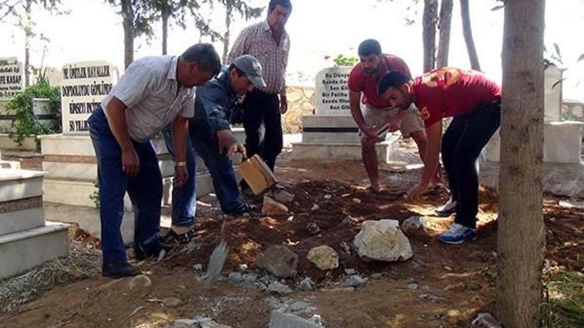Suphi Altındöken'in mezarı Erdemli'de iddiası vatandaşı ayaklandırdı