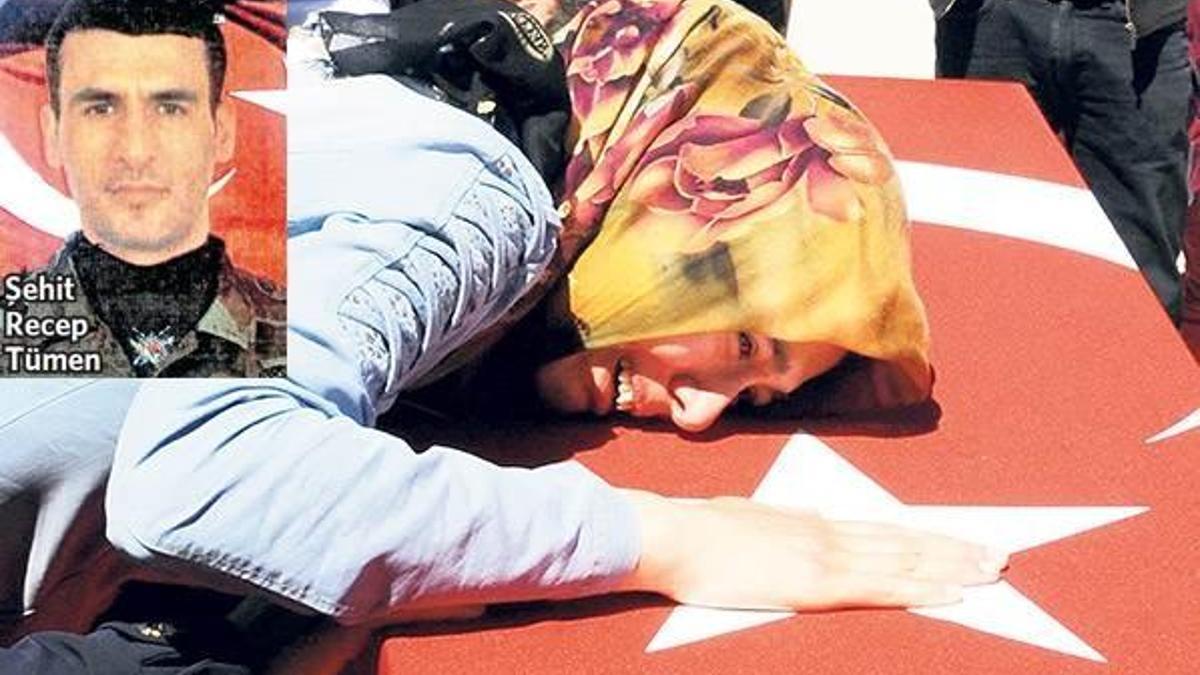 Yedi aylık eşten acı veda!