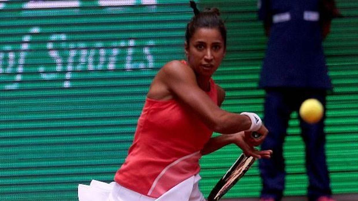 Çağla Büyükakçay, çiftlerde İstanbul Cup'a veda etti