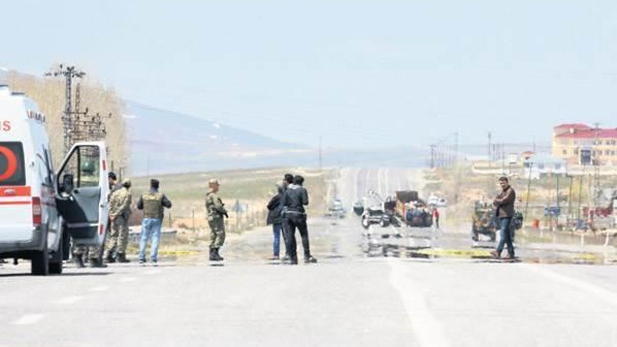 Bomba yüklü kamyonet ‘kapan’la durduruldu!