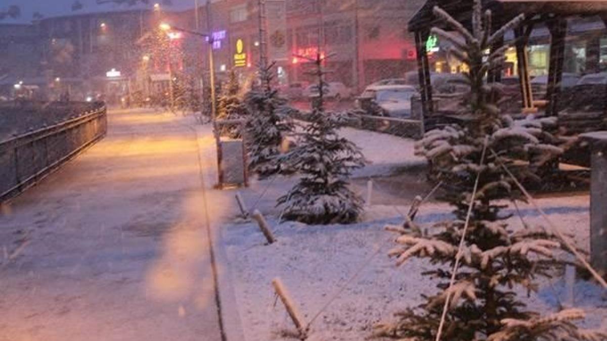 Bayburt'ta nisan karı