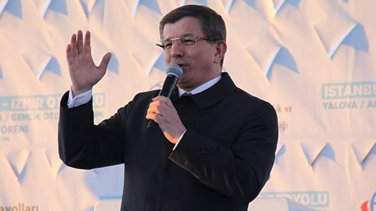 Davutoğlu'ndan hızlı tren müjdesi