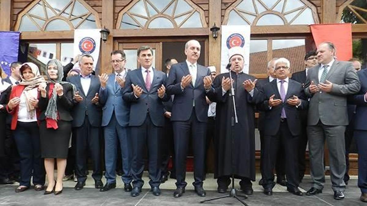 Başbakan Yardımcısı Numan Kurtulmuş Kosava'da cami açılışı yaptı