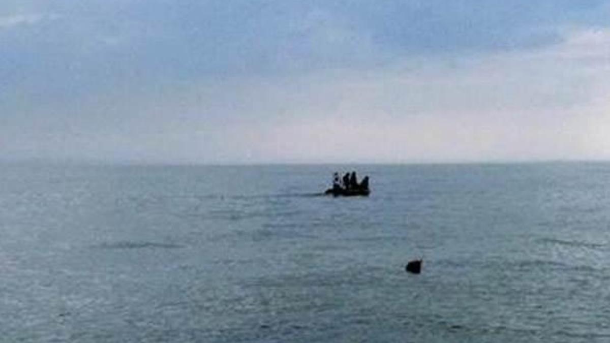 Kumburgaz'da tekne battı iddiası