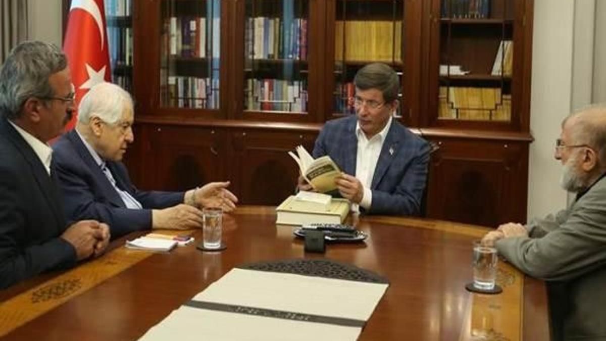 Davutoğlu'nun özel misafirleri
