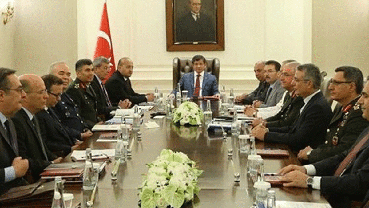 Çankaya Köşkü'nde güvenlik toplantısı sona erdi