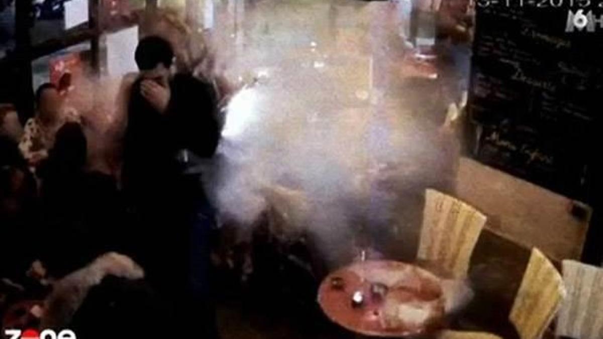 Paris katliamcısının kendini patlattığı o an!