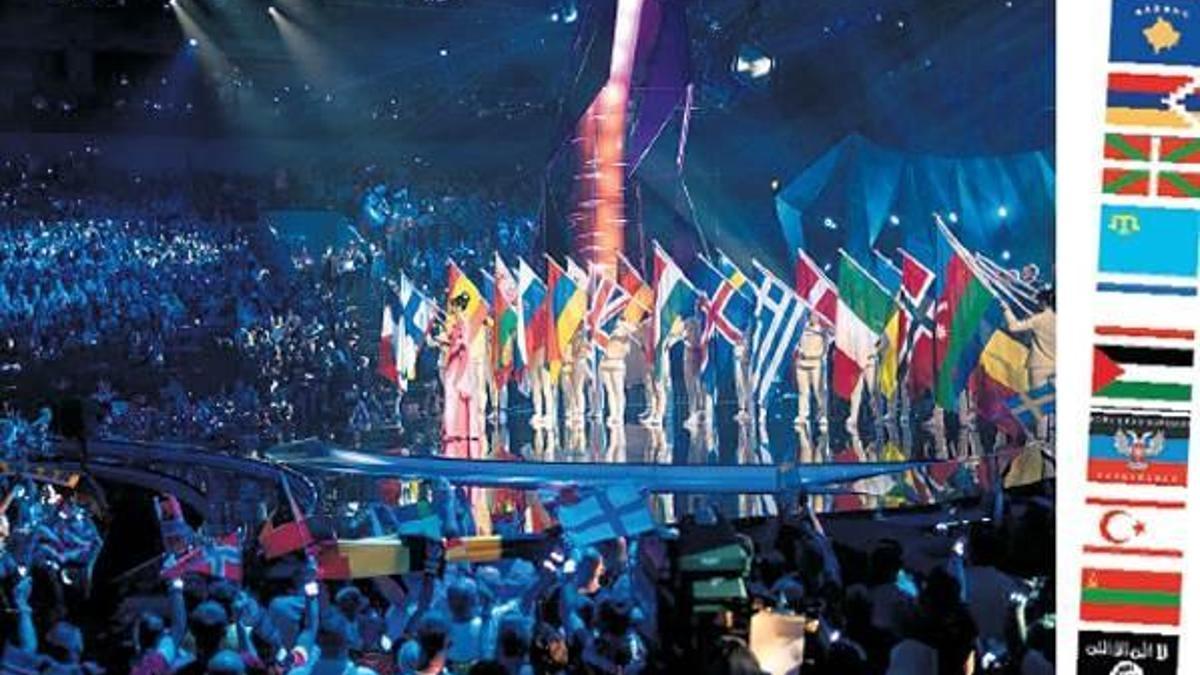 Eurovision’da bayrak krizi